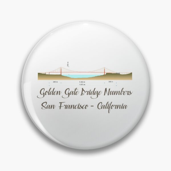 Item preview, Golden Gate Bridge Numbers designed and sold by NiceShirtY.