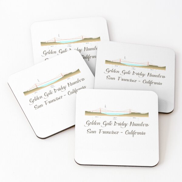 Item preview, Golden Gate Bridge Numbers designed and sold by NiceShirtY.