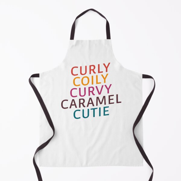 Item preview, Curly Coily Curvy Caramel Cutie Hair Natural Beauty Quote designed and sold by sillyquestions.