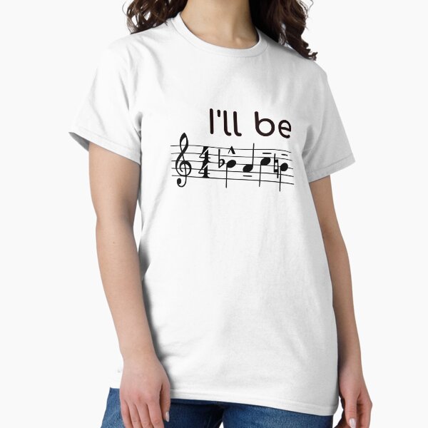 I will be Bach - motif - bright BG Classic T-Shirt