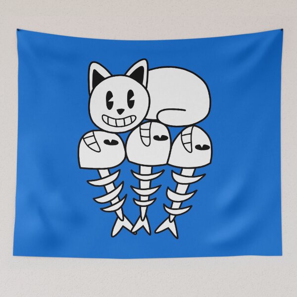 Item preview, Cat's Fish Bones designed and sold by PirateCatCove.