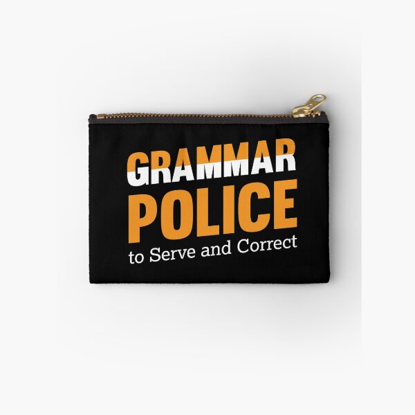Artikelvorschau, Grammatik Polizei entworfen und verkauft von ElBeDesigns.