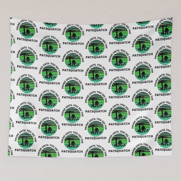 Item preview, Irish Bigfoot St Patrick's Day, Drink Until You See The Patsquatch designed and sold by gthylla.