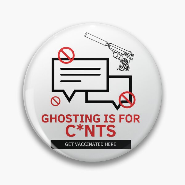 Item preview, Ghosting is for C*nts designed and sold by SardonicTribe Apparel&Design.