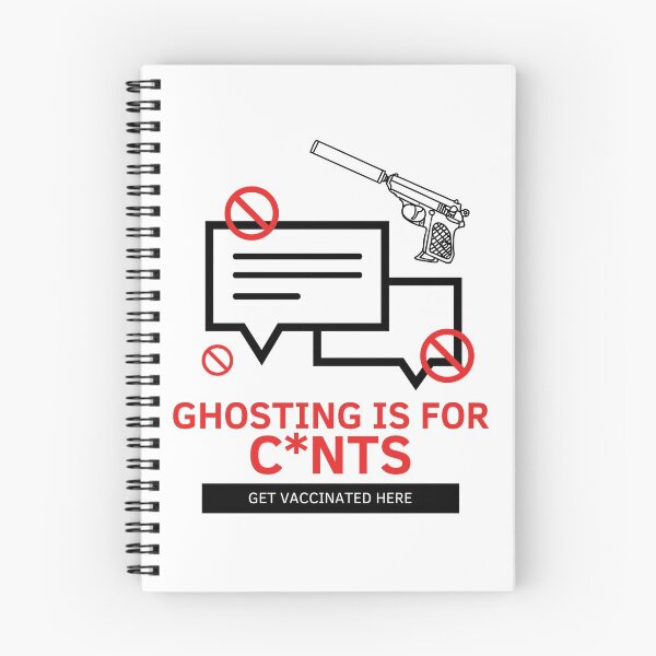 Item preview, Ghosting is for C*nts designed and sold by SardonicTribe Apparel&Design.