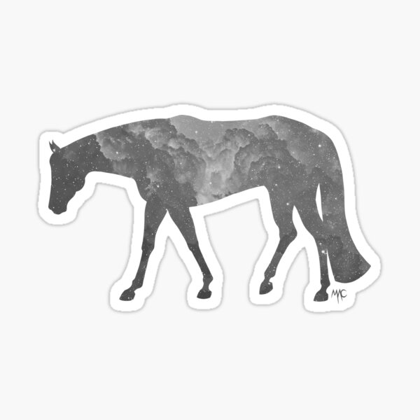 Aperçu de l'œuvre Quarter Horse - Espace blanc créée et vendue par Maria Adriana Casas.
