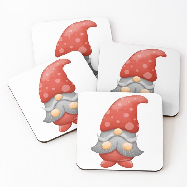 Item preview, Watercolor Gnome with red outfits. designed and sold by fangstw.