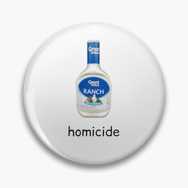 Item preview, homicide designed and sold by IMakeZeroSense.