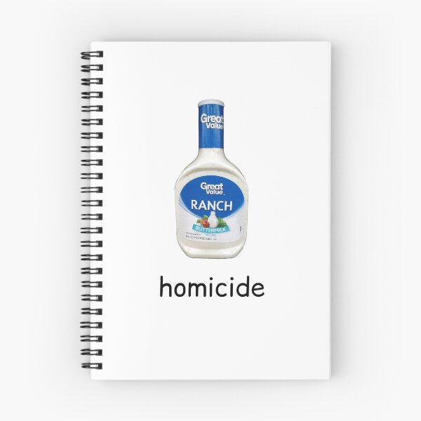 Item preview, homicide designed and sold by IMakeZeroSense.