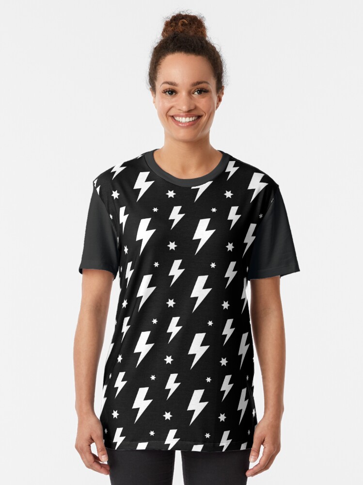 white lightning t shirt
