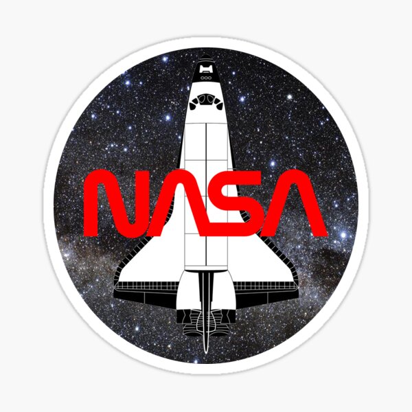 NASA Shuttle is in space! Sticker