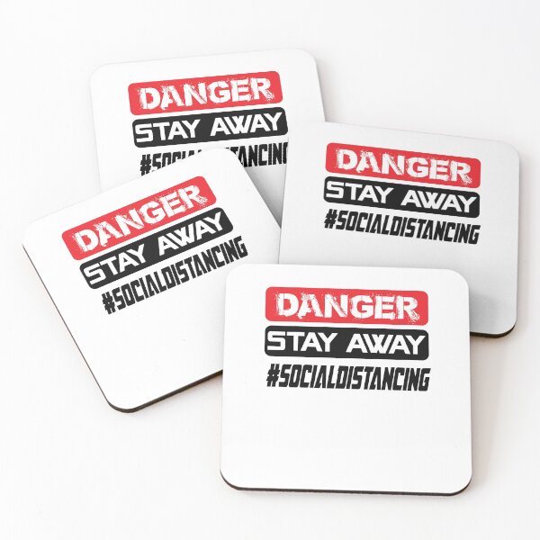 Item preview, social distancing danger designed and sold by NiceShirtY.