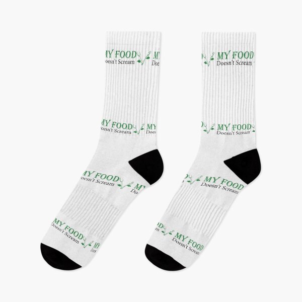 Item preview,  My Food Doesn't Scream  designed and sold by VeganAnimal.