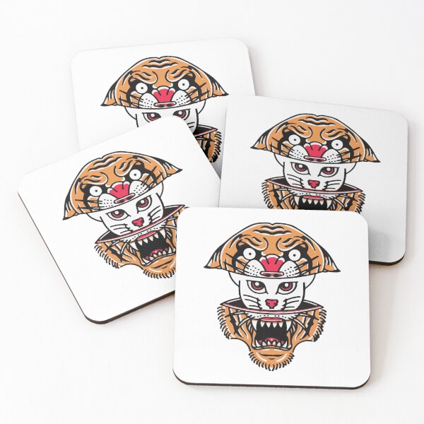 Item preview, cat vs tiger designed and sold by bhaktishendkar.