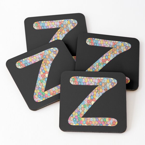 Item preview, Letter Z Capital Alphabet Colorful Flowers Funny Z Gift designed and sold by Shariss.