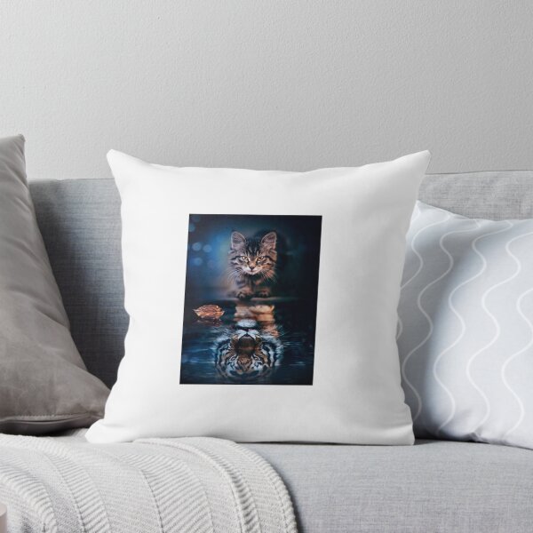 Item preview, cat vs tiger designed and sold by bhaktishendkar.