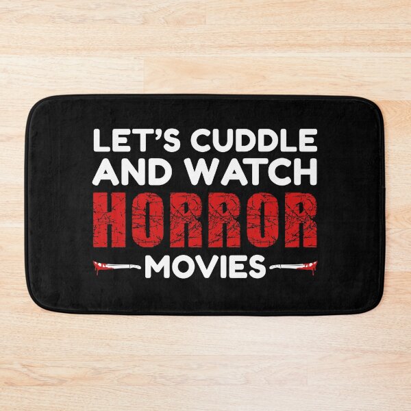 Item preview, Vamos a abrazarnos y ver películas de terror Cita divertida de los fanáticos de las películas de terror designed and sold by sillyquestions.