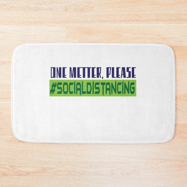 Item preview, socialdistancing metter designed and sold by NiceShirtY.