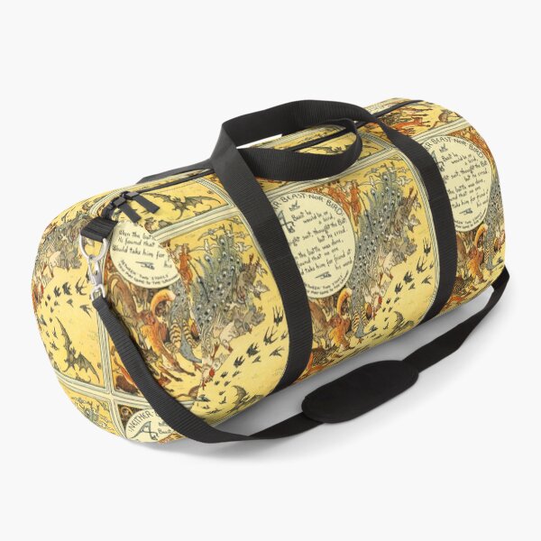 Item preview, THE BAT AND FOREST ANIMALS Art Nouveau Aesop Fables designed and sold by BulganLumini.