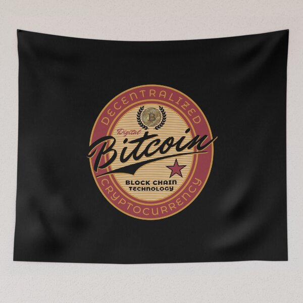 Item preview, Bitcoin BTC Decentralized Crypto Currency designed and sold by ThreadsNouveau.