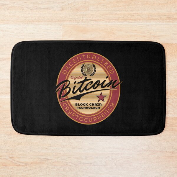 Item preview, Bitcoin BTC Decentralized Crypto Currency designed and sold by ThreadsNouveau.