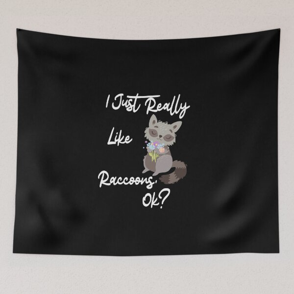 Item preview, Realmente me gustan los mapaches. designed and sold by shaakir.