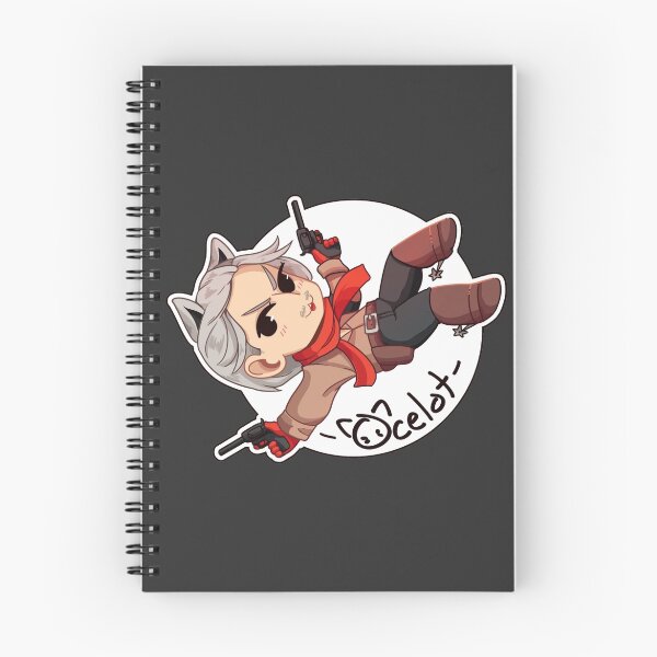 Item preview, Revolver Ocelot Chibi designed and sold by CrimsonBear.
