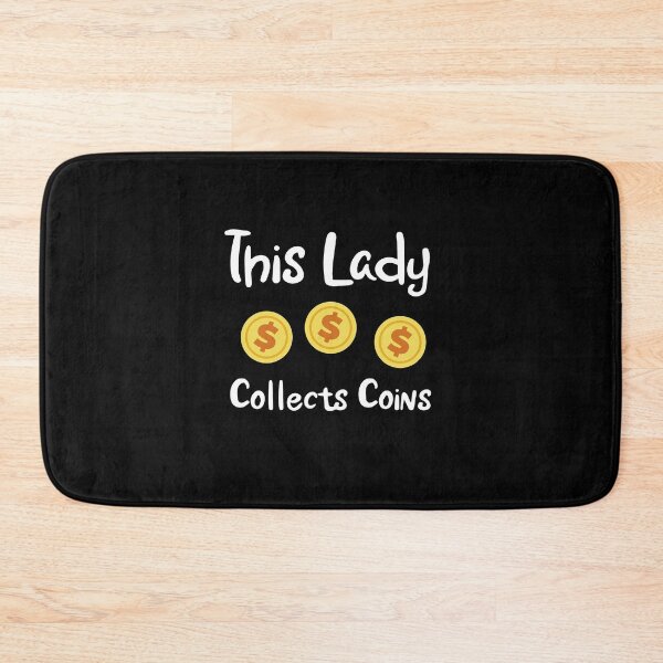 Item preview, This lady collects coins designed and sold by ElBeDesigns.
