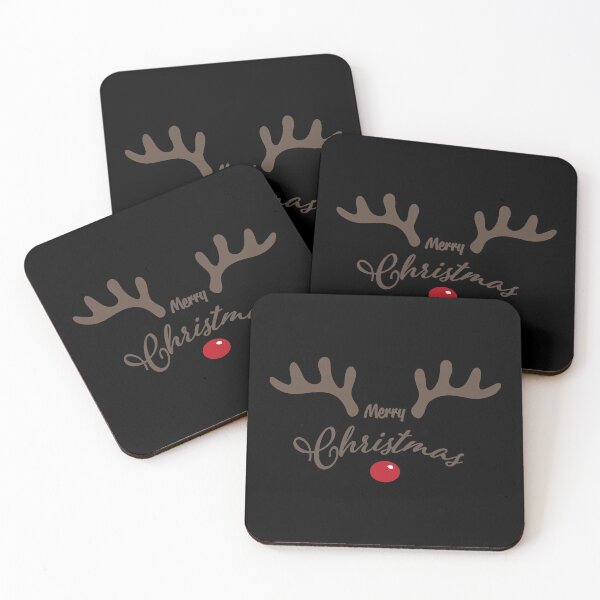 Item preview, merry christmas rudolf red nose reindeer designed and sold by Alpmedia.