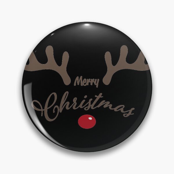 Item preview, merry christmas rudolf red nose reindeer designed and sold by Alpmedia.