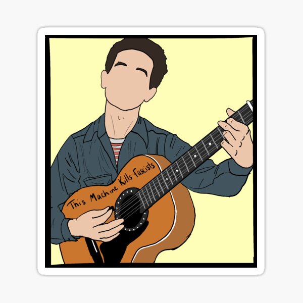 Artikel-Vorschau von Woody Guthrie - Diese Maschine tötet Faschisten, designt und verkauft von Nozzoe.
