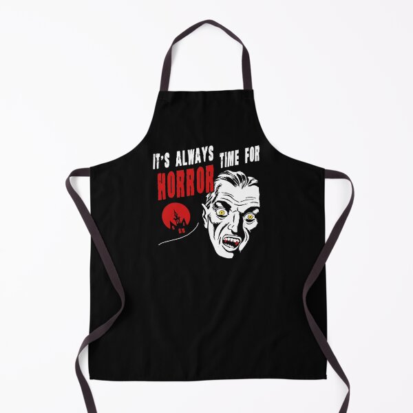 Item preview, It's Always Time For Horror Quote Horror Fan Vampire Scary Graphic designed and sold by sillyquestions.