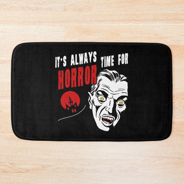 Item preview, It's Always Time For Horror Quote Horror Fan Vampire Scary Graphic designed and sold by sillyquestions.
