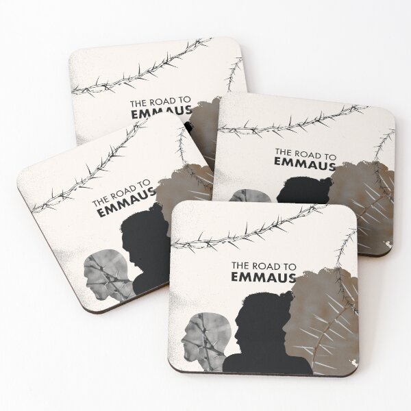 Item preview, The Road To Emmaus Easter Art - Light Colour Scheme designed and sold by PilgrimageShop.
