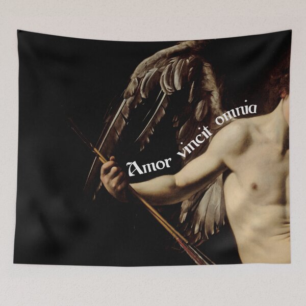 Item preview, Amor Vincit Omnia” details by Caravaggio - Darkacademia designed and sold by Asher-and-Asher.