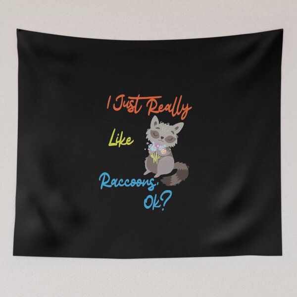 Item preview, Realmente me gustan los mapaches. designed and sold by shaakir.