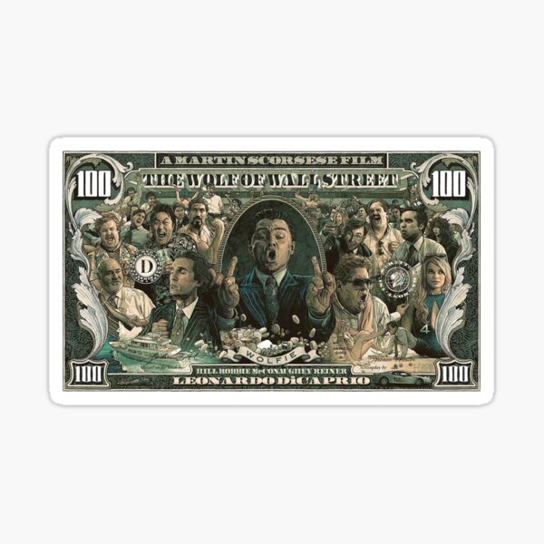 The Wolf of Wall Street Sticker