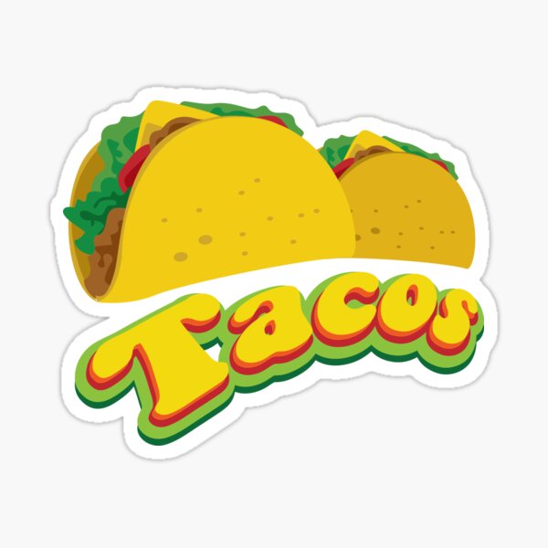 Item preview, Retro tacos taco designed and sold by ElBeDesigns.
