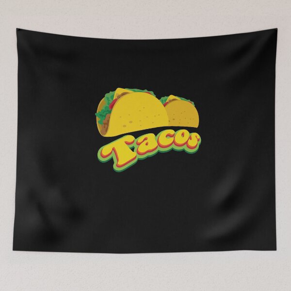 Item preview, Retro tacos taco designed and sold by ElBeDesigns.