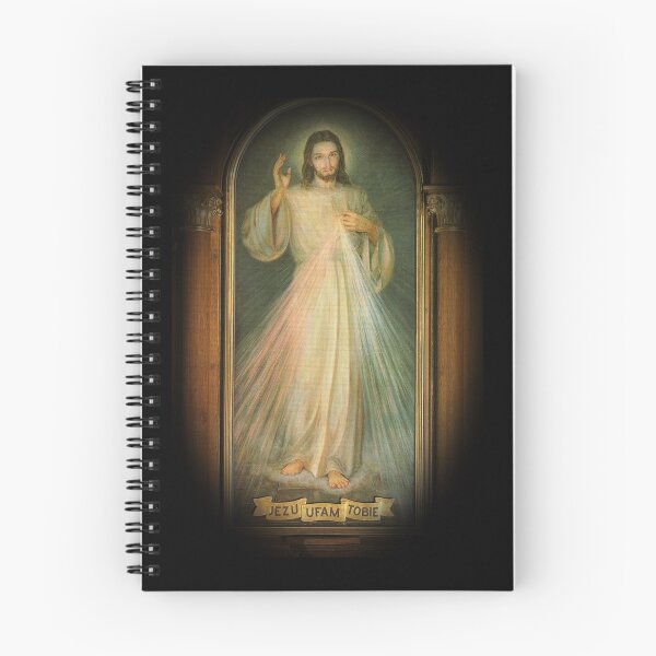Item preview, Divine Mercy Image in Polish designed and sold by ArmorOfGodStore.