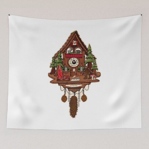 Item preview, Bigfoot Cuckoo Clock designed and sold by CattGDesigns.