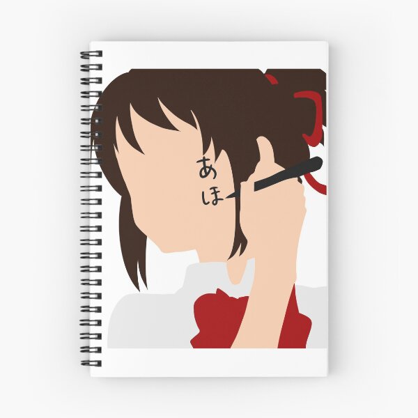 Artikelvorschau, Dein Name Mitsuha Anime Aufkleber entworfen und verkauft von SakuraBlooms.