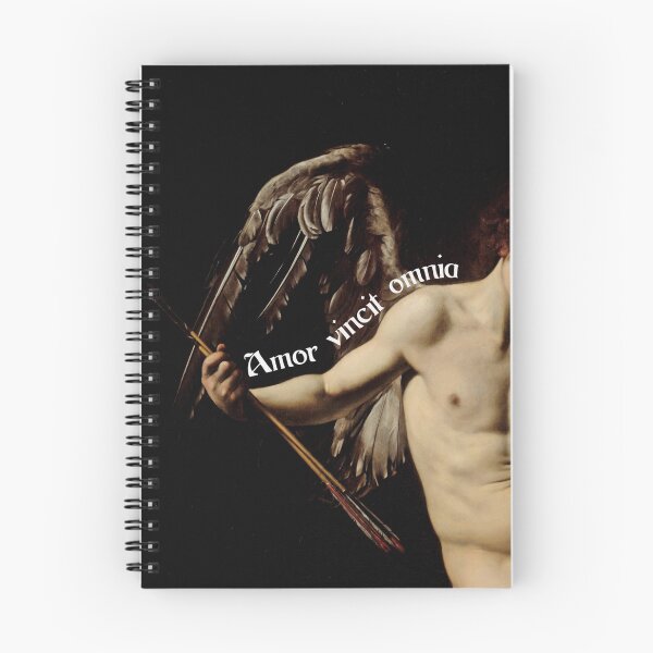 Item preview, Amor Vincit Omnia” details by Caravaggio - Darkacademia designed and sold by Asher-and-Asher.