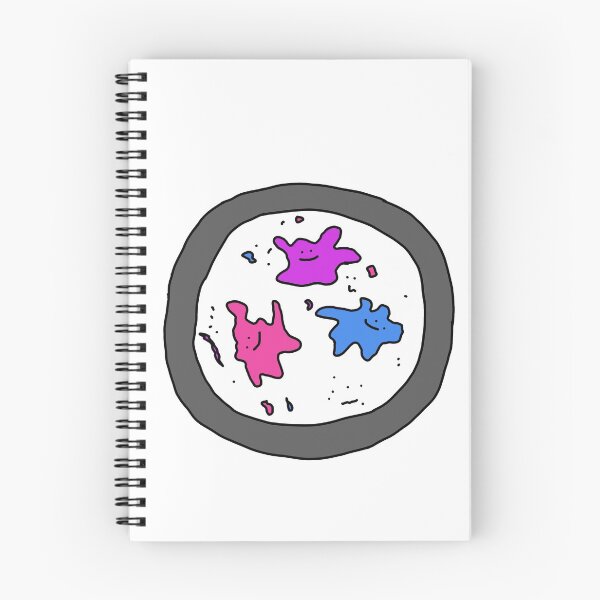 Item preview, Smiling Amoeba Friends In a Microscope designed and sold by LovableLines.