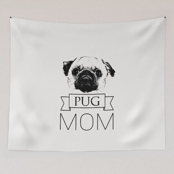 Item preview, Dogs Pug Gift Pug Mom Dog designed and sold by Victorias-Art.