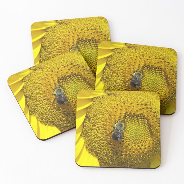 Item preview, Bee on Sunflower designed and sold by GrudleBay.