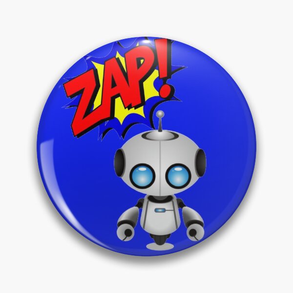 Item preview, Robot Zap designed and sold by HappyRoz75.