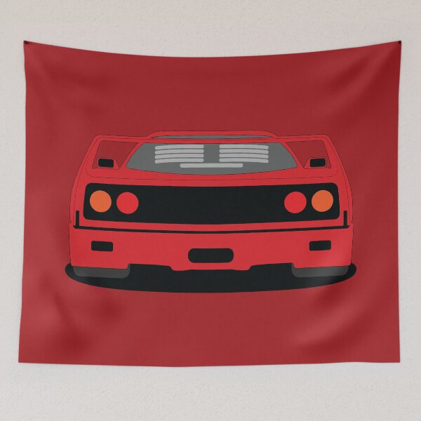 Item preview, Red F40 Rear View designed and sold by HartCar.