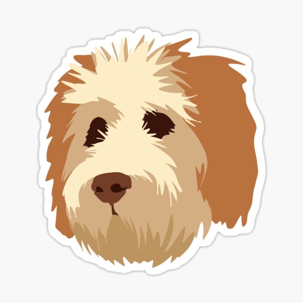 Aperçu de l'œuvre Aussie Doodle I créée et vendue par Treich Design.