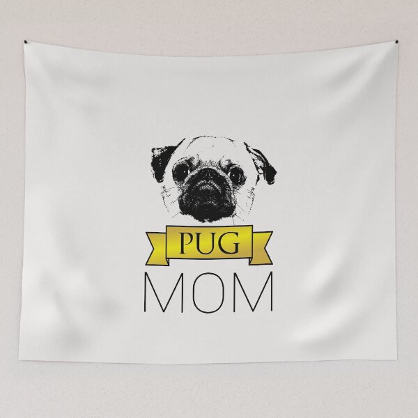 Item preview, Dogs Pug Gift Pug Mom Dog designed and sold by Victorias-Art.